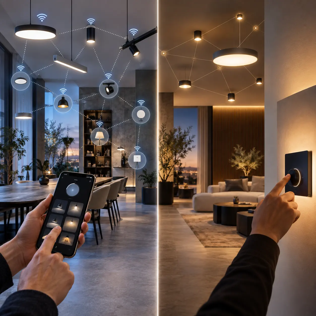 Bluetooth NLC e Casambi: due diverse visioni del wireless