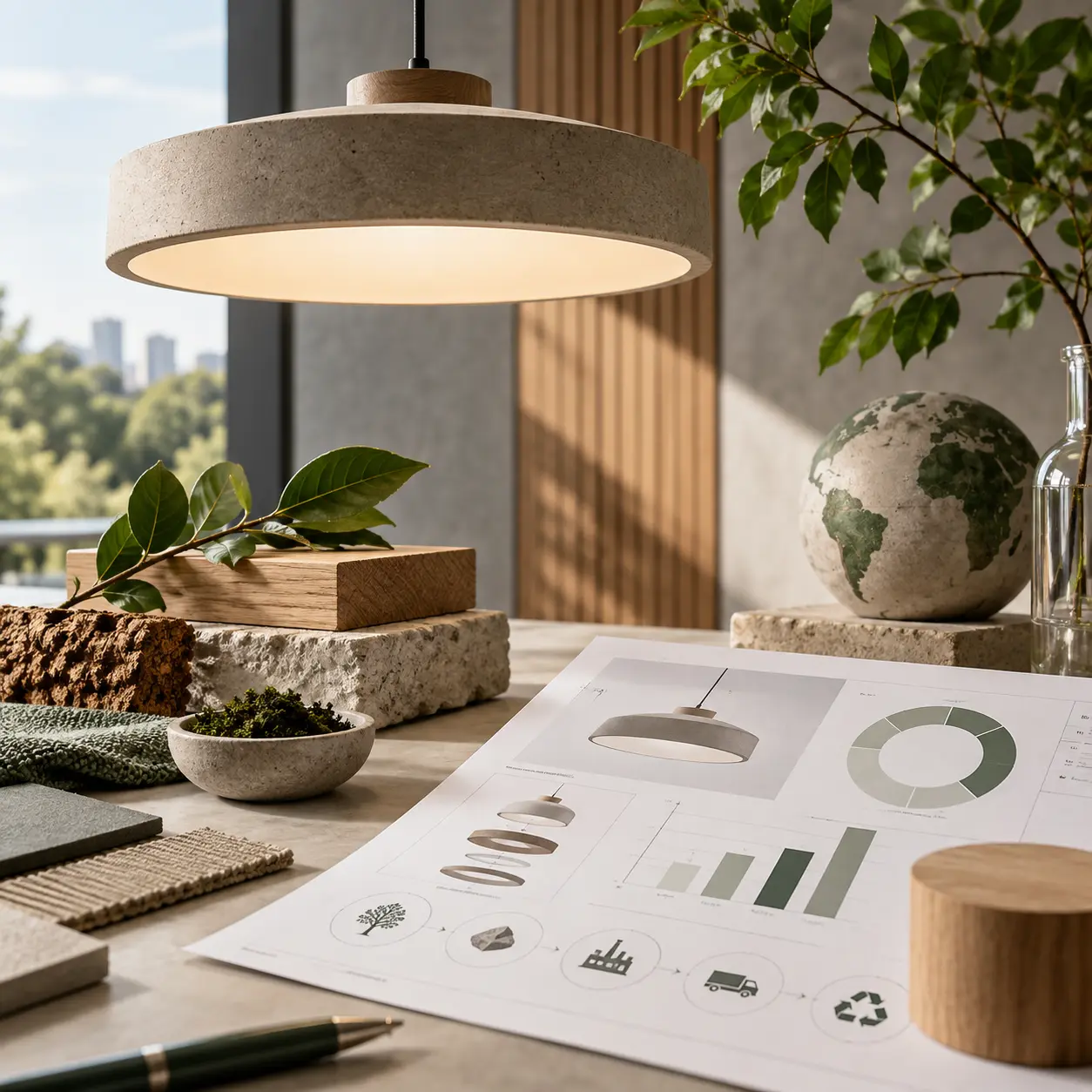 EPD degli apparecchi di illuminazione: come leggere il carbonio incorporato