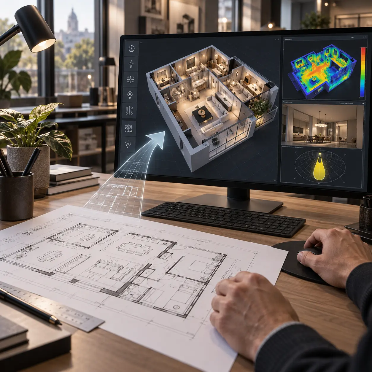 ReluxDesktop 2026.2: dal PDF al modello 3D senza perdere il controllo illuminotecnico