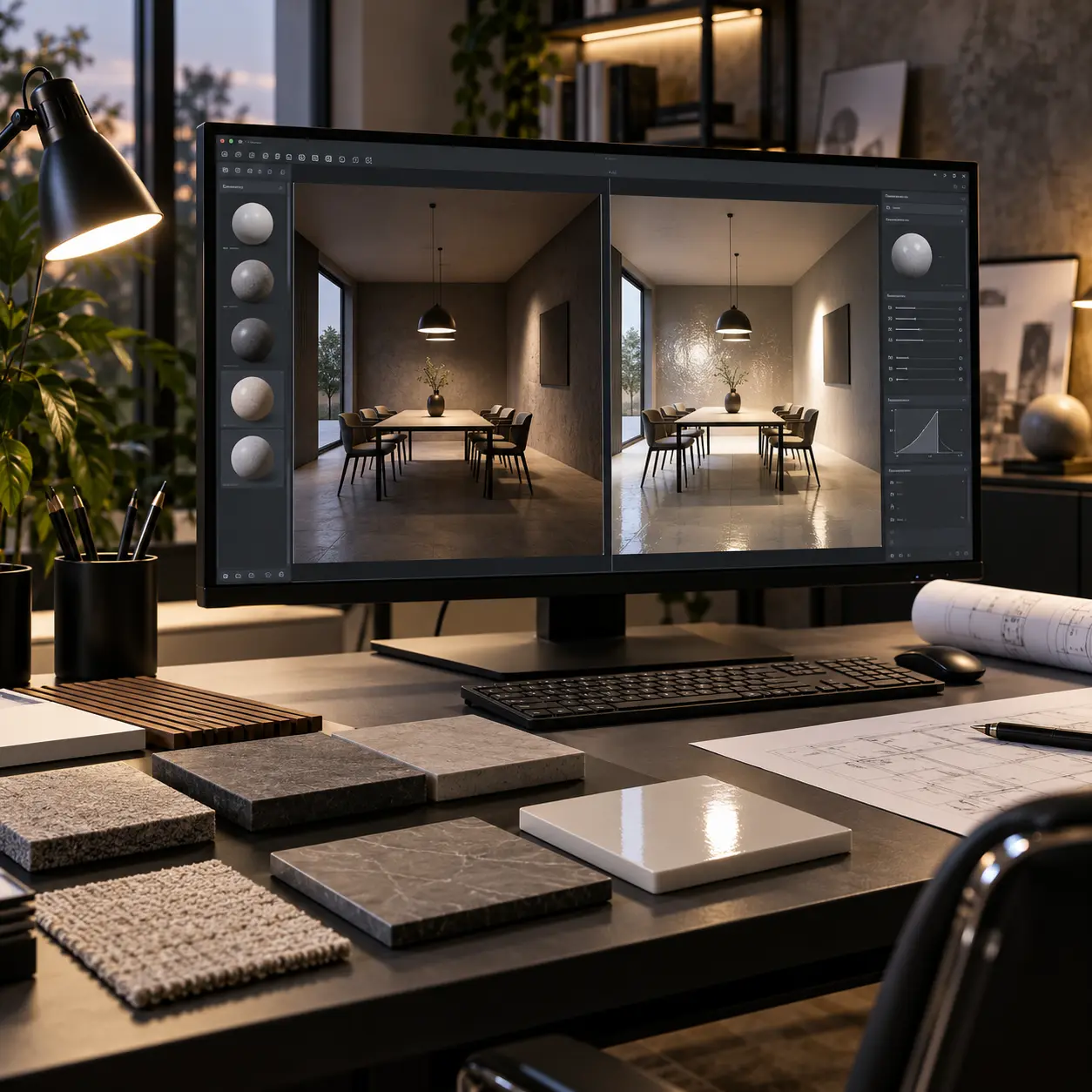DIALux evo: texture e riflettanza non sono la stessa cosa